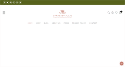 Desktop Screenshot of lykkebyjulie.com